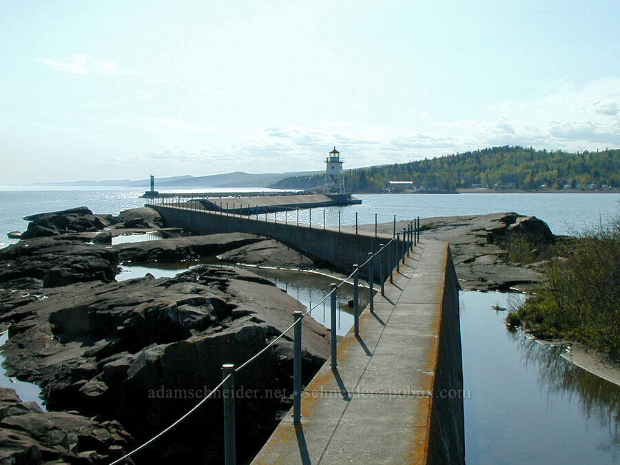 lighthouse [Artist's Point, Grand Marais, Cook County, Minnesota]