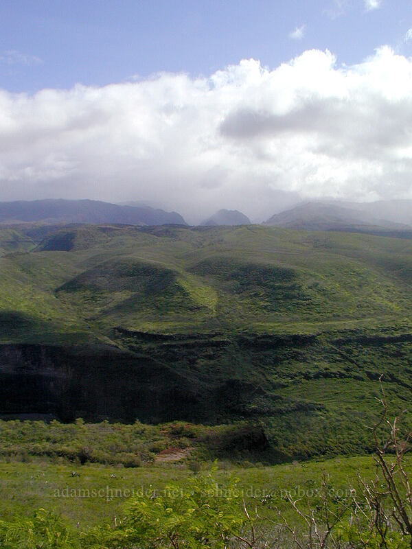 Waimea Canyon foothills [Waimea Canyon Drive, Waimea, Kaua'i, Hawaii]