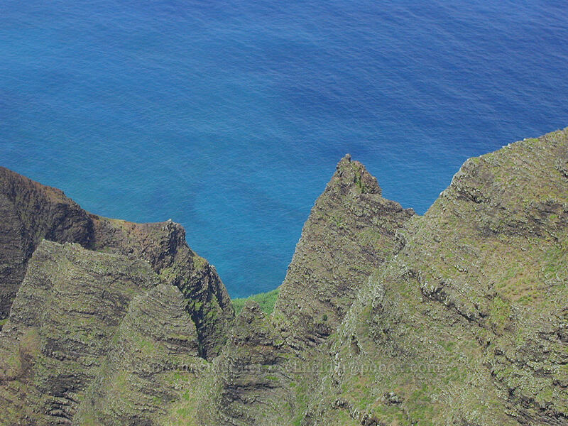 spires in the Awa'awapuhi Valley [Awa'awaphui Trail, Koke'e State Park, Kaua'i, Hawaii]