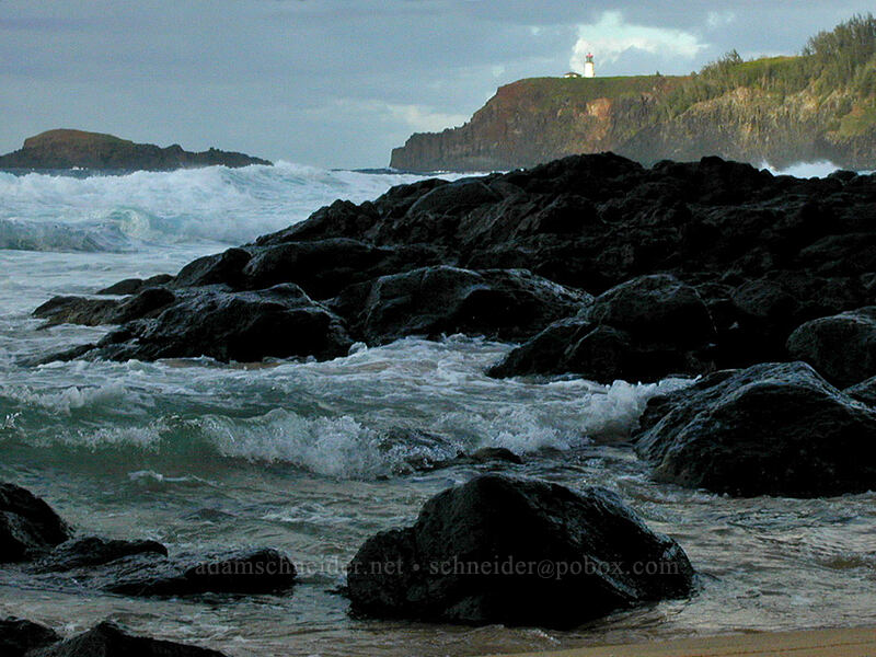 Kilauea Lighthouse [Kauapea Beach, Kilauea, Kaua'i, Hawaii]