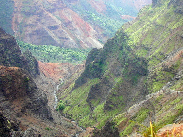 Waimea Canyon view [Waimea Canyon, Waimea Canyon State Park, Kaua'i, Hawaii]