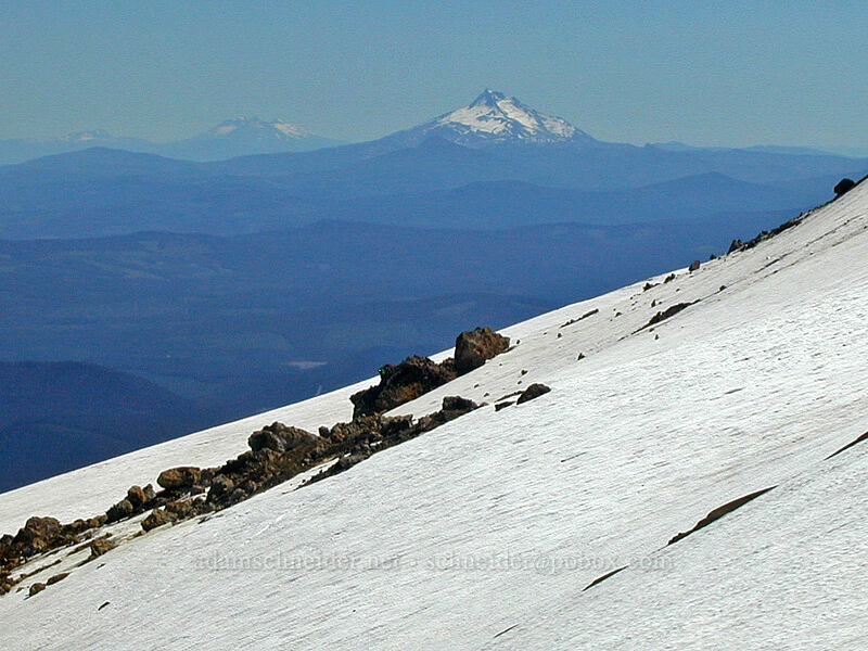 Mt. Jefferson, Three Sisters, & Broken Top [Cooper Spur, Mt. Hood Wilderness, Hood River County, Oregon]