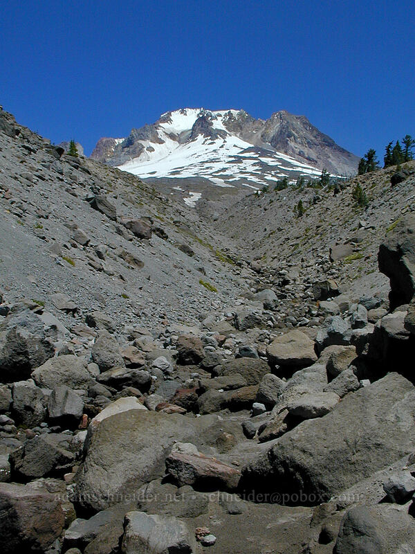 Little Zigzag Canyon [Timberline Trail, Mt. Hood Wilderness, Clackamas County, Oregon]