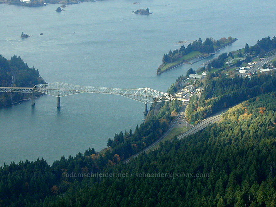 Bridge of the Gods (man-made) [Ruckel Creek Trail, Columbia River Gorge, Hood River County, Oregon]