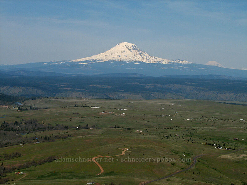 Mount Adams & the Klickitat Valley [Stacker Butte, Klickitat County, Washington]
