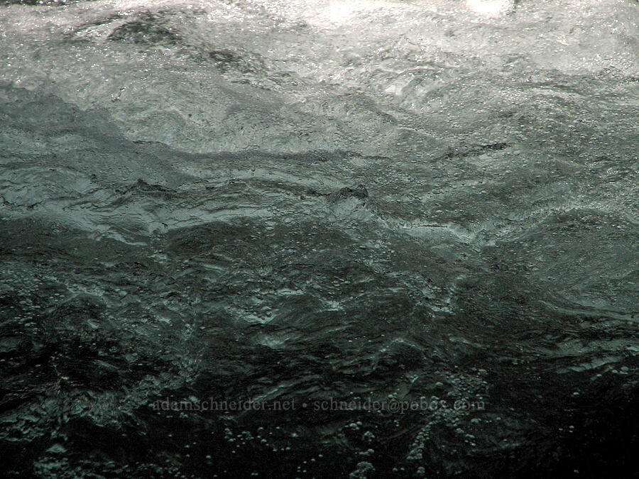 whitewater [Sahalie-Koosah Waterfall Trail, Willamette National Forest, Linn County, Oregon]