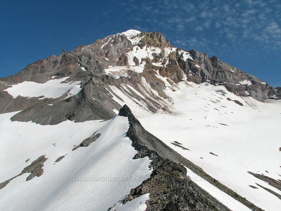 Mount Hood [above McNeil Point, Mt. Hood Wilderness, Clackamas County, Oregon]