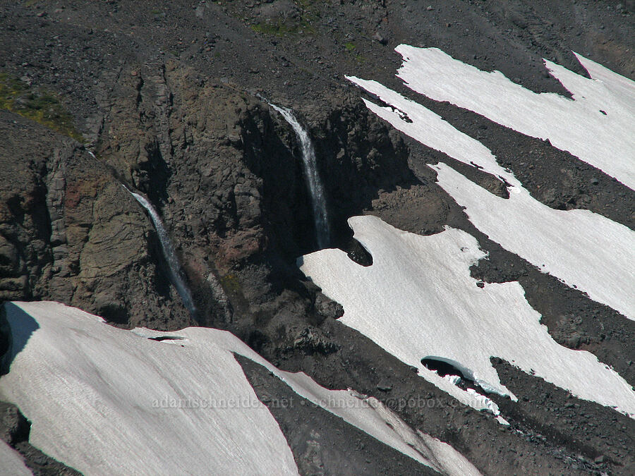 waterfalls [Hellroaring Viewpoint, Yakama Reservation, Yakima County, Washington]
