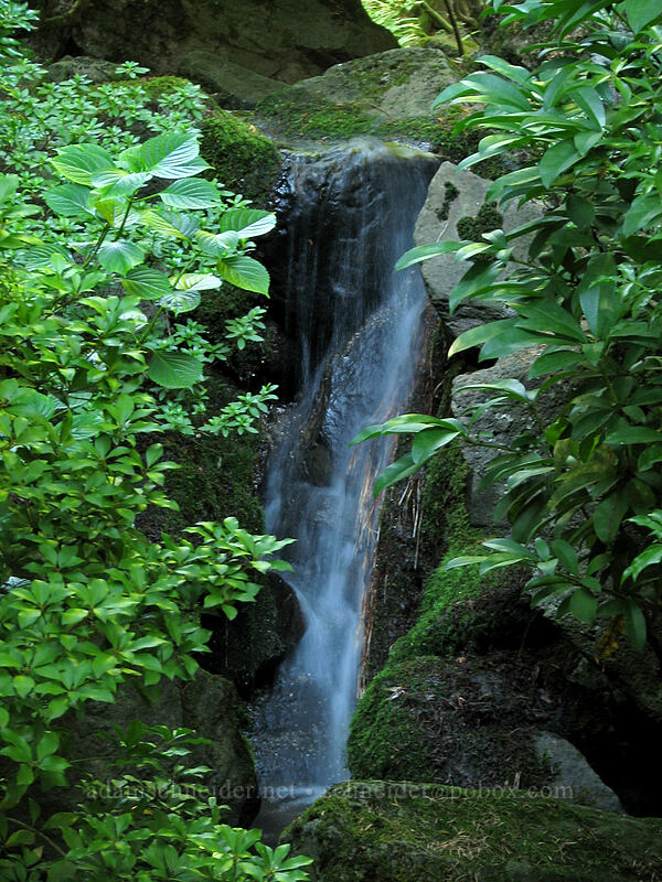 waterfall [Portland Japanese Garden, Portland, Multnomah County, Oregon]