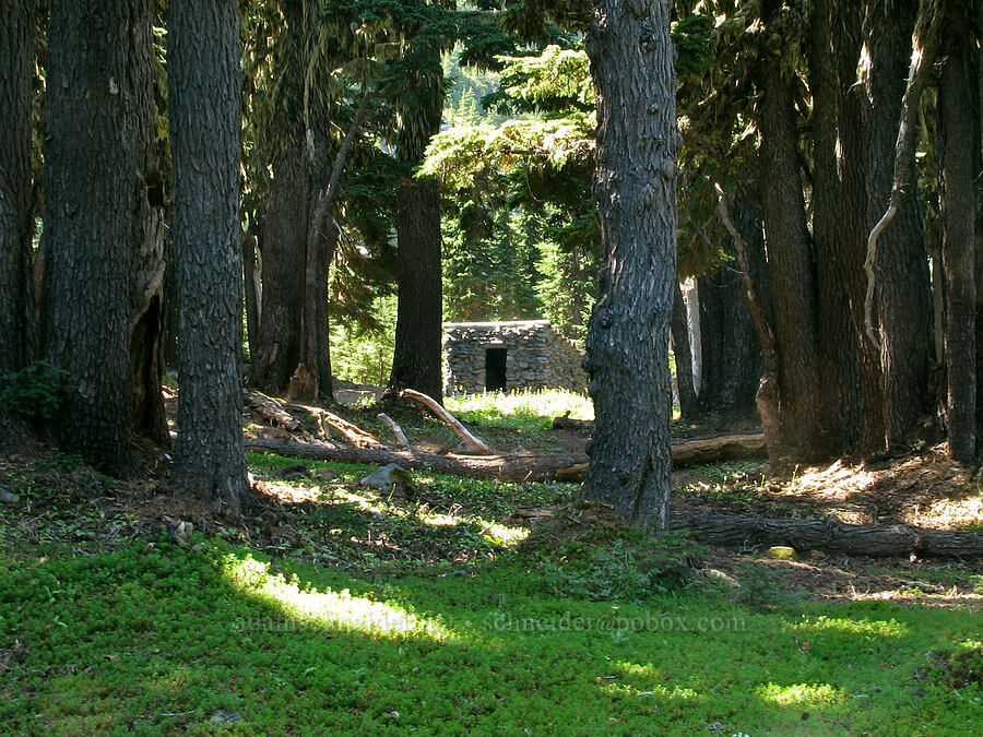 Cairn Basin shelter [Cairn Basin, Mt. Hood Wilderness, Hood River County, Oregon]
