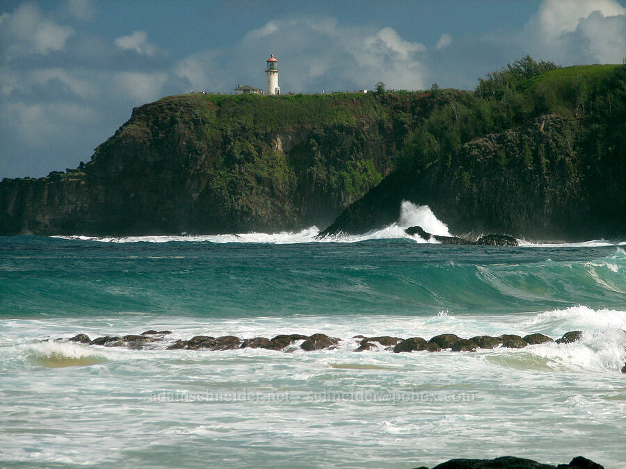 Kilauea Lighthouse [Kauapea Beach, Kilauea, Kaua'i, Hawaii]