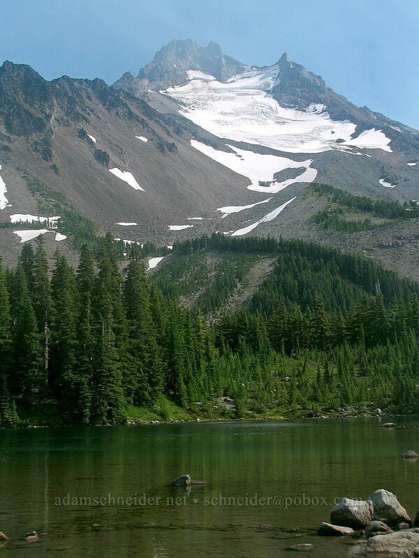 Mount Jefferson & Scout Lake [Jefferson Park, Mt. Jefferson Wilderness, Marion County, Oregon]