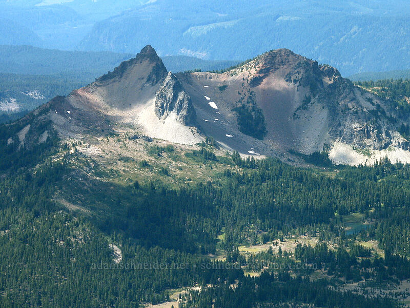 The Husband [South Sister crater rim, Three Sisters Wilderness, Lane County, Oregon]
