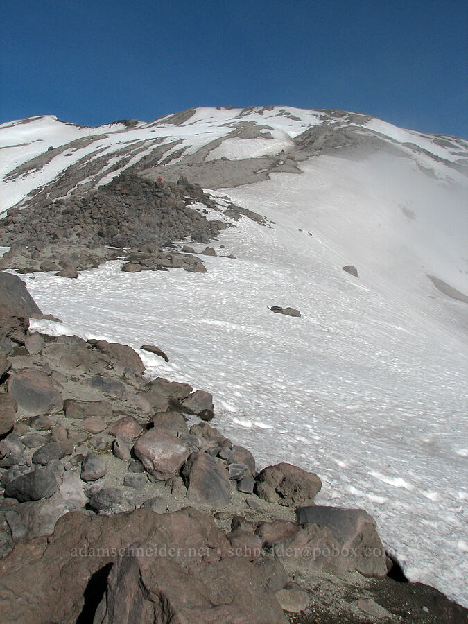 the top of the trail [Monitor Ridge, Mt. St. Helens National Volcanic Monument, Skamania County, Washington]