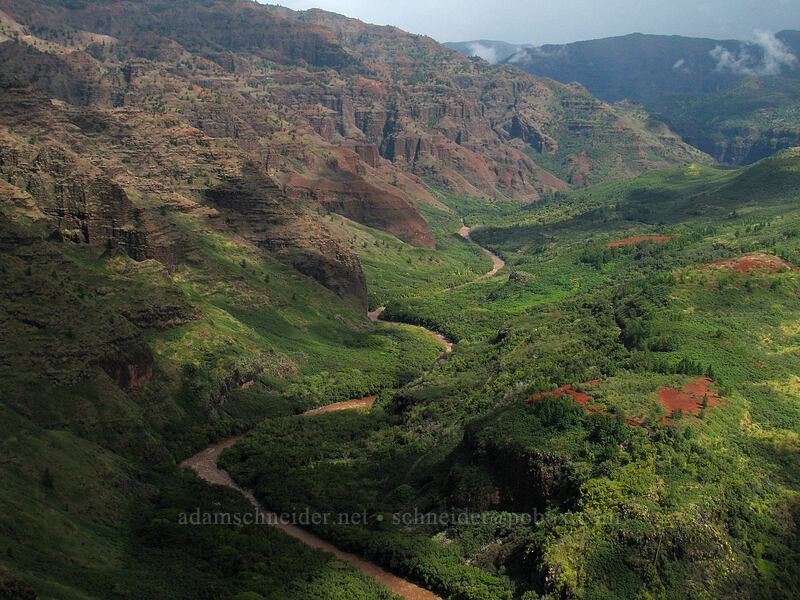 Waimea River [Waimea Canyon Drive, Waimea, Kaua'i, Hawaii]