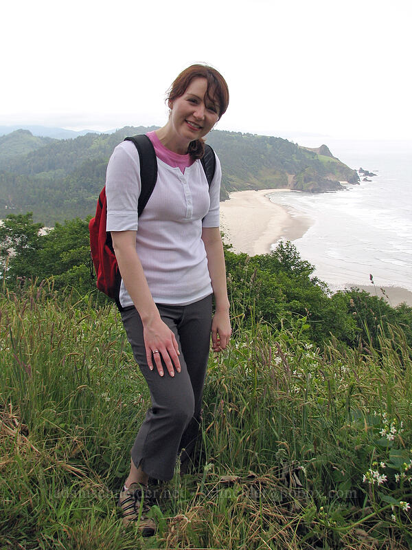Teresa [Cascade Head Trail, Tillamook County, Oregon]