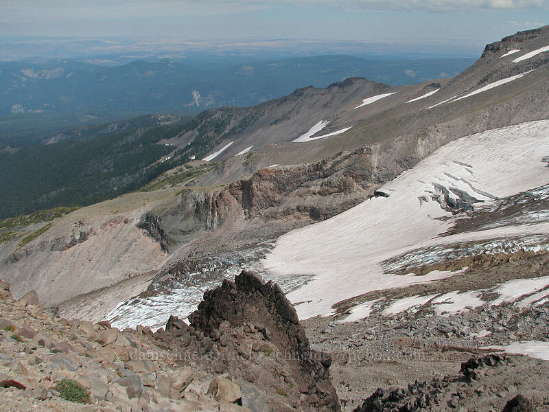 Langille Crags [south end of Barrett Spur, Mt. Hood Wilderness, Hood River, Oregon]