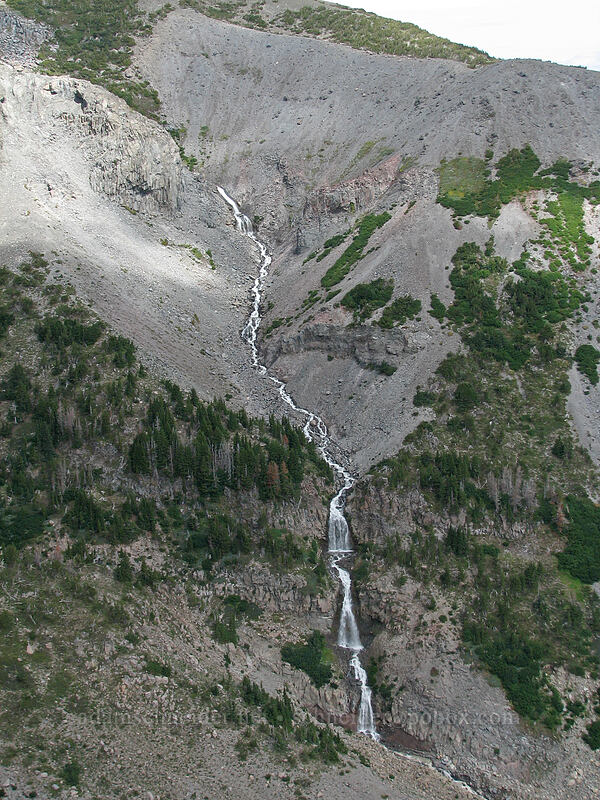 glacial waterfalls [Newton-Clark Ridge, Mt. Hood National Forest, Hood River, Oregon]