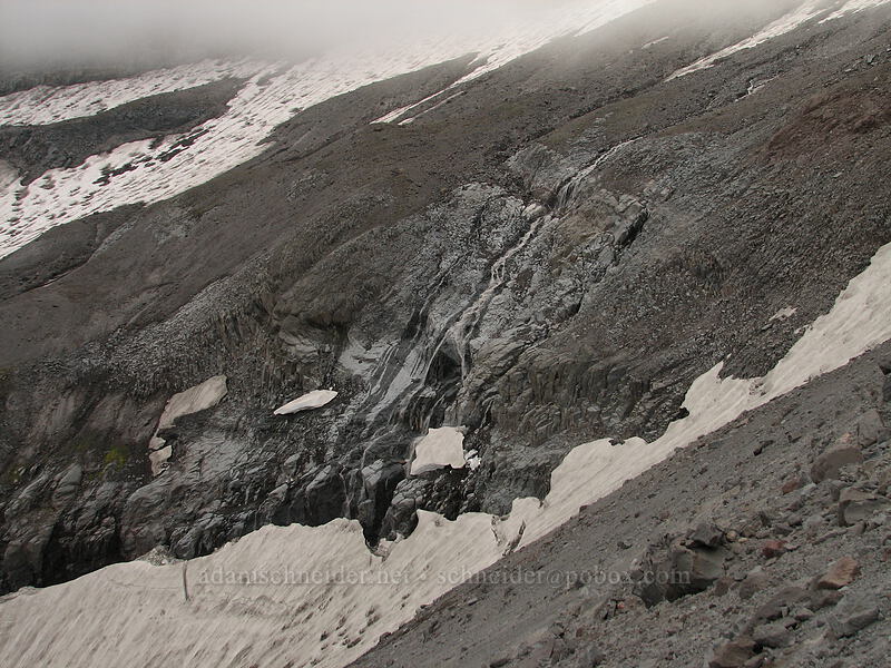 glacial outflow [Newton-Clark Ridge, Mt. Hood National Forest, Hood River, Oregon]