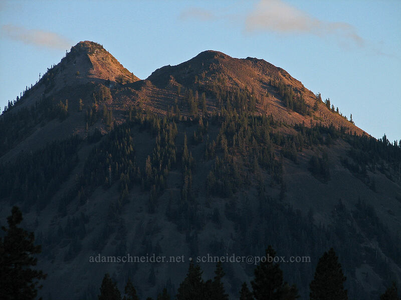 Black Butte [South Weed Blvd., Weed, Siskiyou County, California]