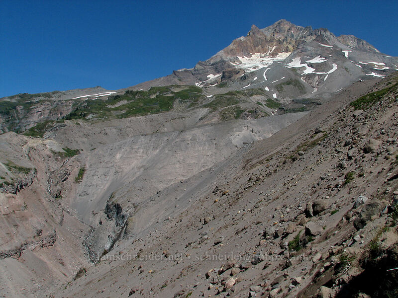 canyon of the south fork of the Sandy River [Paradise Park, Mt. Hood Wilderness, Clackamas County, Oregon]