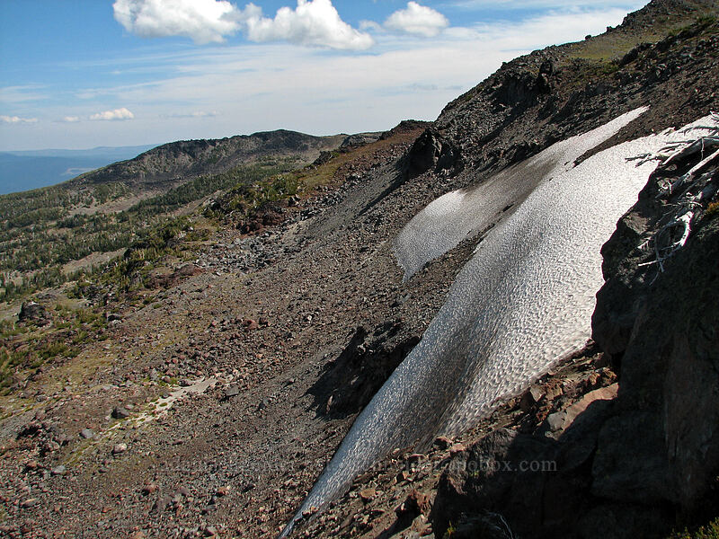 snowfields [Adams Glacier Meadows, Mt. Adams Wilderness, Yakima County, Washington]