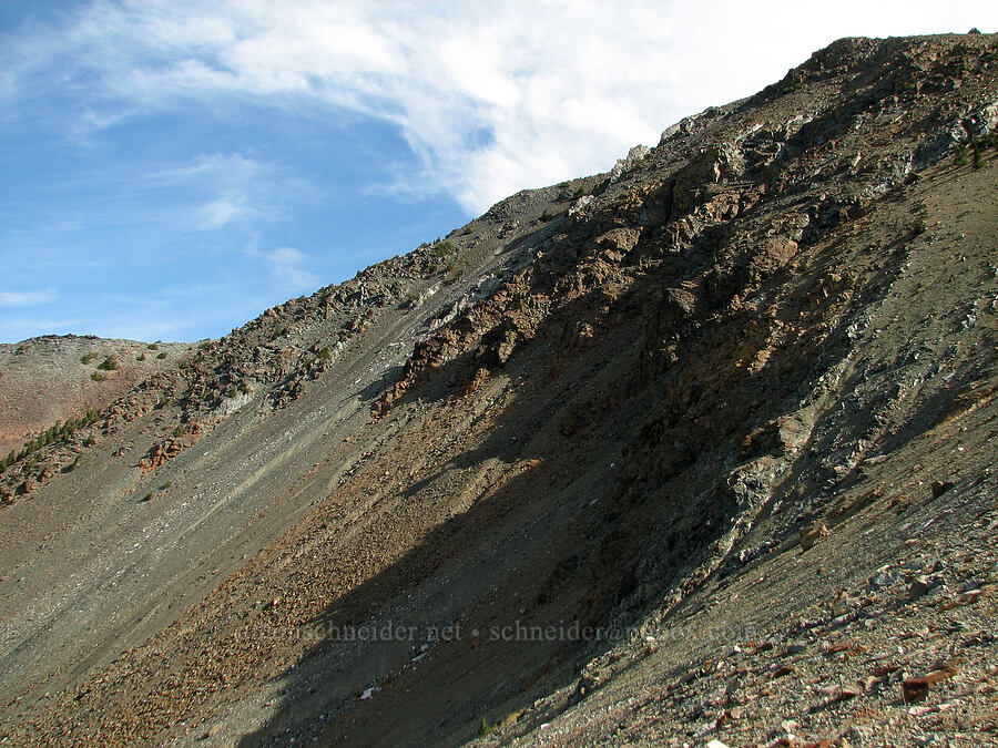 west face of Mount Eddy [Mt. Eddy Trail, Shasta-Trinity National Forest, Siskiyou County, California]