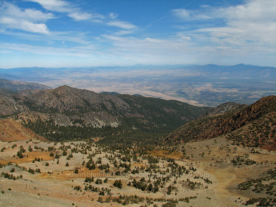 Shasta Valley [summit of Mt. Eddy, Shasta-Trinity National Forest, Siskiyou County, California]