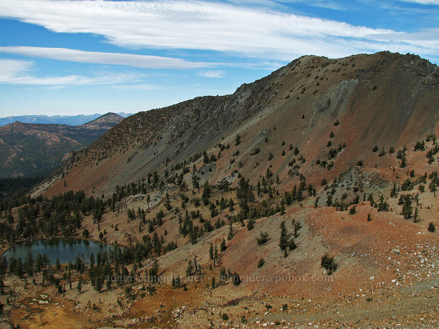 ridge west of Mount Eddy [Mt. Eddy Trail, Shasta-Trinity National Forest, Siskiyou County, California]