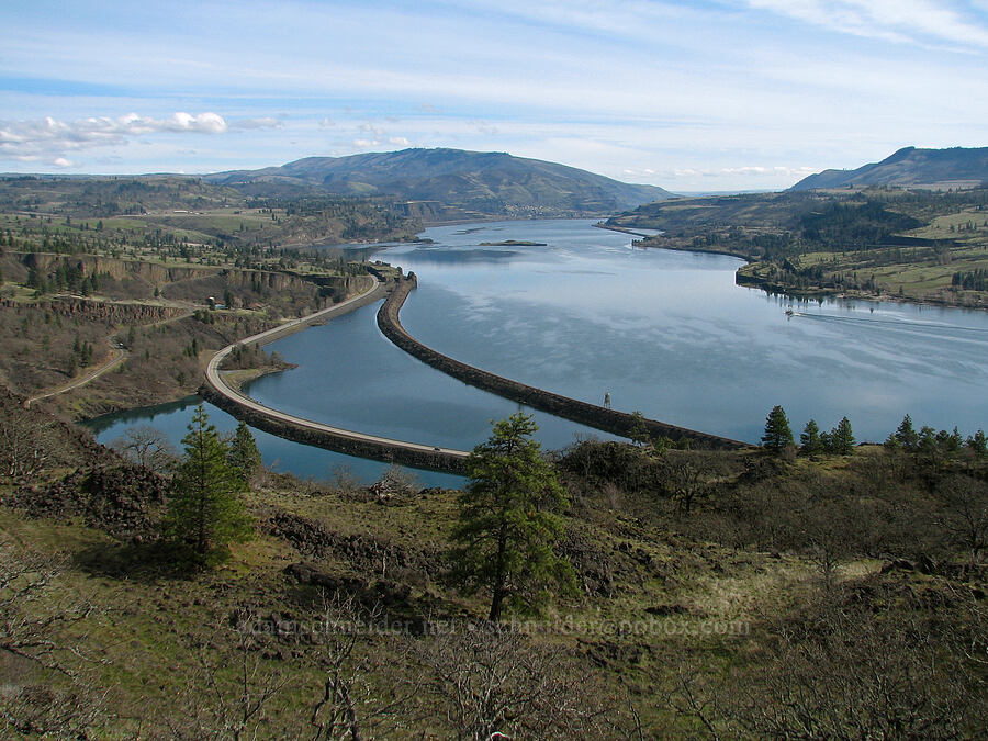 view to the east [The Labyrinth, Gifford Pinchot National Forest, Klickitat County, Washington]