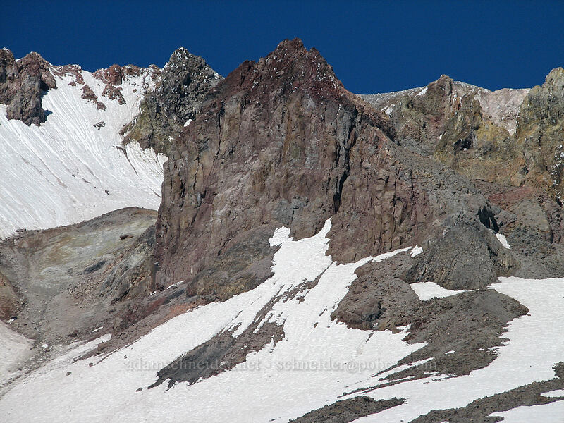 Crater Rock [south side of Mt. Hood, Mt. Hood Wilderness, Clackamas County, Oregon]