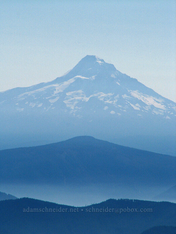 Mount Hood [north summit of Lemei Rock, Indian Heaven Wilderness, Skamania County, Washington]