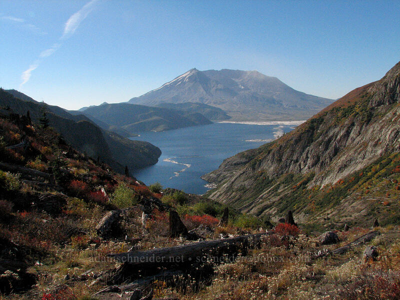Mount St. Helens & Spirit Lake [Boundary Trail, Mt. St. Helens National Volcanic Monument, Skamania County, Washington]