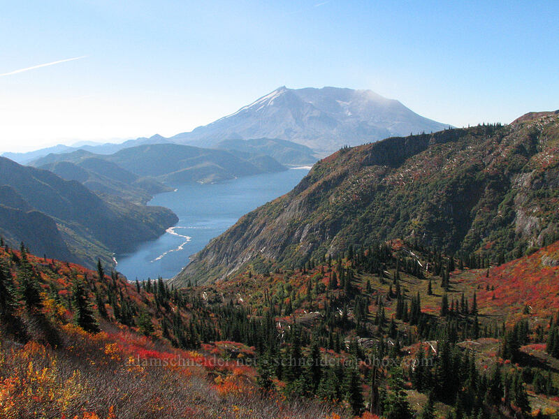 Mount St. Helens & Spirit Lake [Boundary Trail, Mt. St. Helens National Volcanic Monument, Skamania County, Washington]