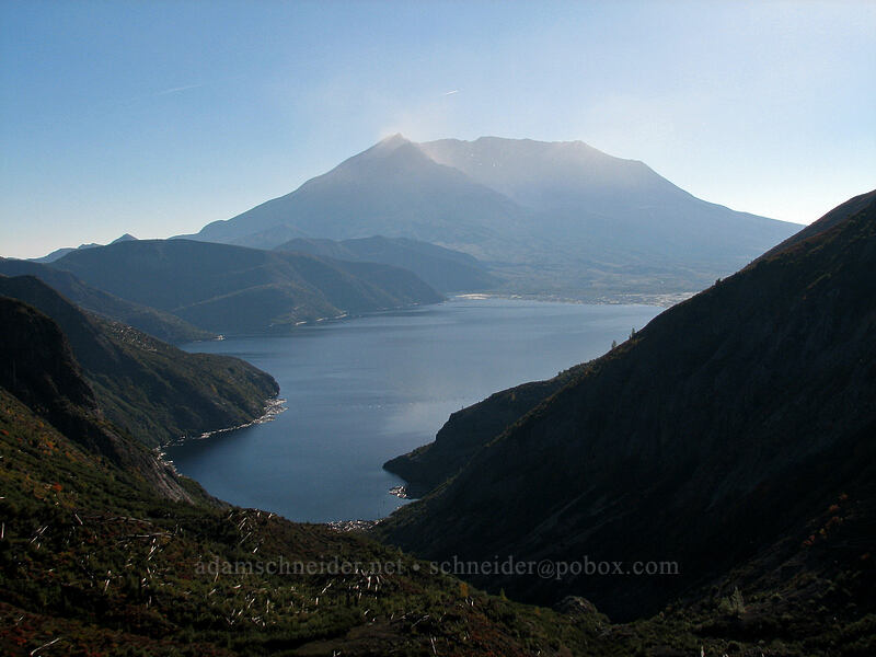 Mount St. Helens & Spirit Lake [Norway Pass, Boundary Trail, Mt. St. Helens National Volcanic Monument, Skamania County, Washington]