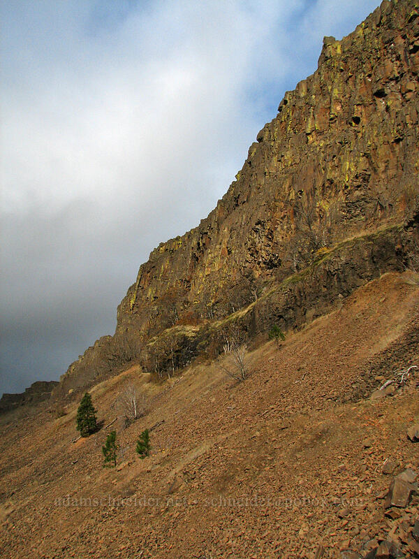 Coyote Wall [Old Highway 8, Klickitat County, Washington]