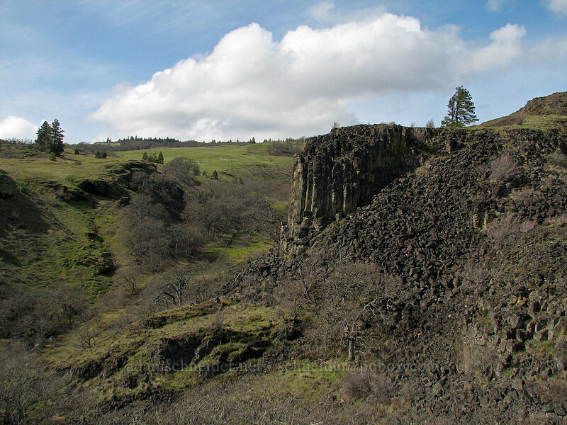 crags and clouds [The Labyrinth, Gifford Pinchot National Forest, Klickitat County, Washington]
