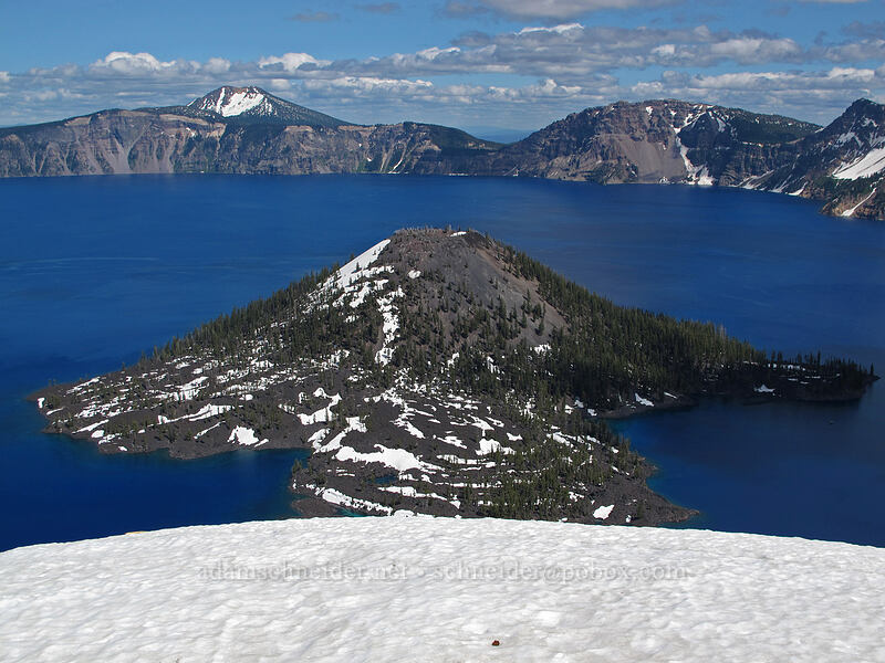 Wizard Island [Rim Drive, Crater Lake National Park, Klamath County, Oregon]