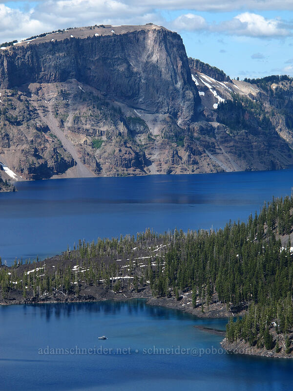 Llao Rock [Rim Drive, Crater Lake National Park, Klamath County, Oregon]