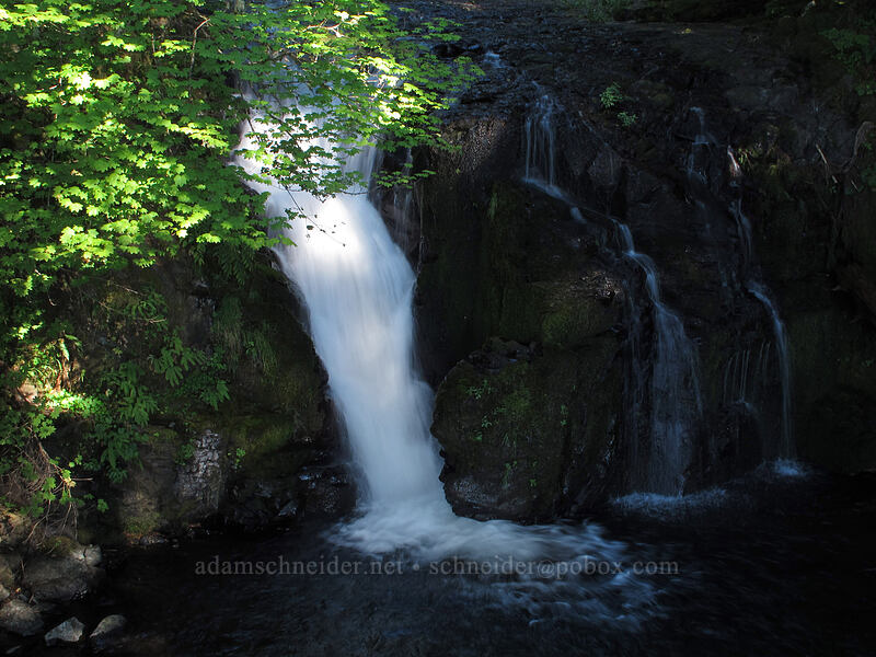 Little Multnomah Falls [Multnomah Falls Overlook, Columbia River Gorge, Multnomah County, Oregon]