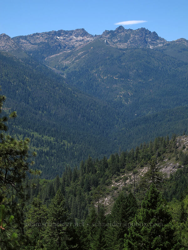 Grey Rocks [Castle Dome Trail, Castle Crags State Park, Shasta County, California]