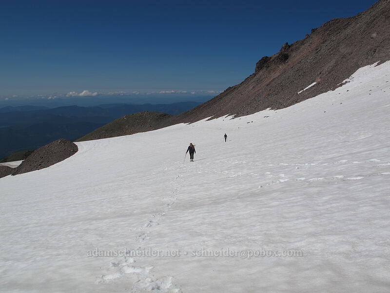 Allison & Tracy [Ladd Glacier, Mt. Hood Wilderness, Hood River County, Oregon]