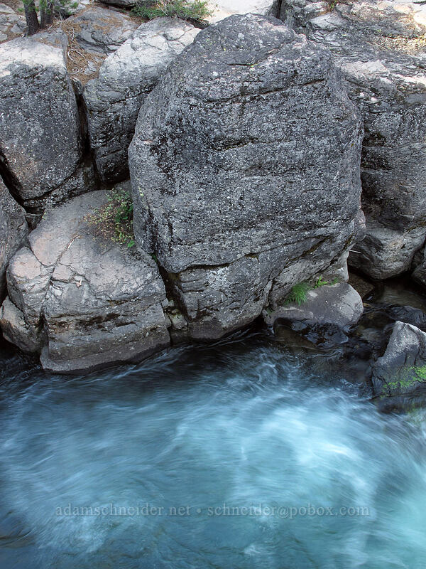 whitewater [Feather River Summer Homes, Lassen National Forest, Plumas County, California]