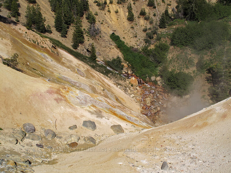 chemically-altered rocks [Sulphur Works, Lassen Volcanic National Park, Shasta County, California]