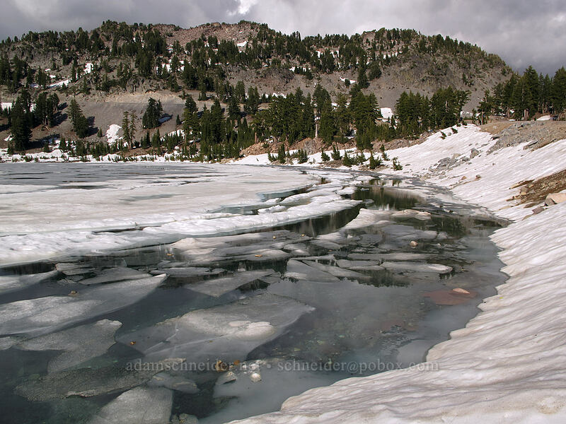 Lake Helen [Lassen Peak Highway, Lassen Volcanic National Park, Shasta County, California]
