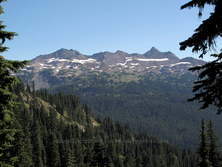 Old Snowy Mountain & Ives Peak [Goat Ridge Trail, Goat Rocks Wilderness, Lewis County, Washington]