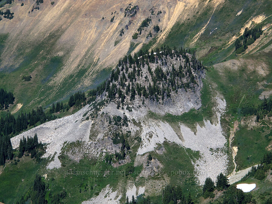 Egg Butte [Goat Ridge saddle, Goat Rocks Wilderness, Lewis County, Washington]