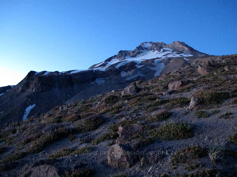 Mount Hood [Zigzag Canyon, Mt. Hood Wilderness, Clackamas County, Oregon]