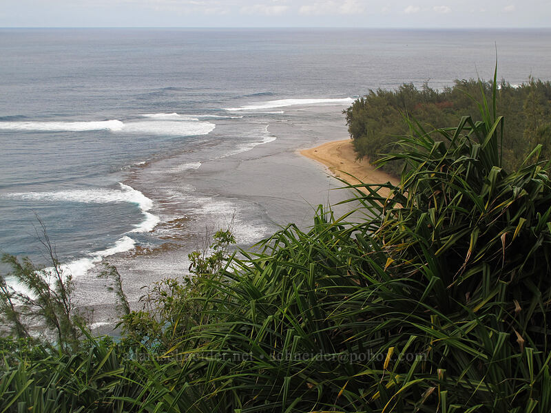 Ke'e Beach [Kalalau Trail, Ha'ena State Park, Kaua'i, Hawaii]