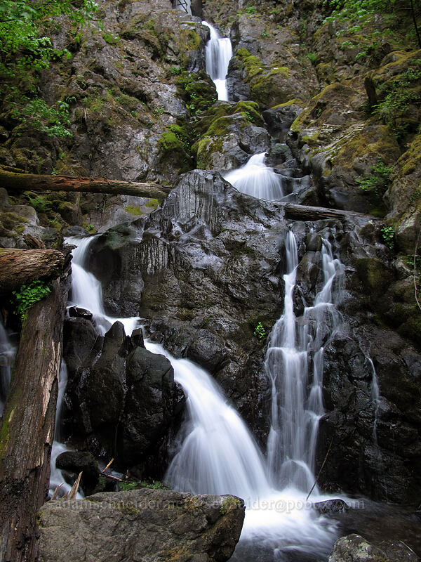 Rodney Falls [Hamilton Mountain Trail, Beacon Rock State Park, Skamania County, Washington]